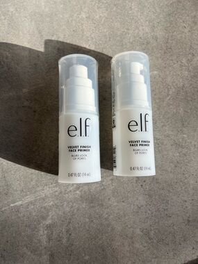 Brand New e.l.f. Velvet Finish Face Primer Quantity of Two